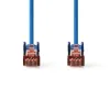 CAT6 Patch Võrgukaabel 50cm,  S/FTP gigabit LSZH PiMF, varjestatud, Sinine