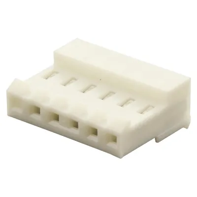 6-pin 3.96mm MTA-156 pesa kaablile AMP valge 3-640429-6