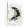 CAT6 Patch Võrgukaabel 2m,  S/FTP gigabit LSZH PiMF, varjestatud, Must