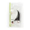 CAT6 Patch Võrgukaabel 1m, S/FTP gigabit LSZH PiMF, varjestatud, Must