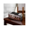 Kell raadio BT 6W aku 2200mAh must peegel valged numbrid