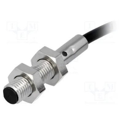 Induktiivandur M8 42mm juhe 2m IP67 PNP-NO 0..2mm 10-30VDC