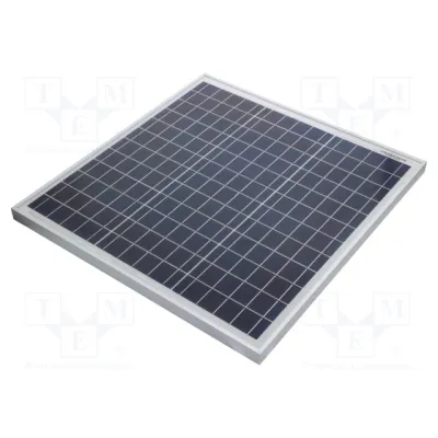 Päikesepaneel polükristall 40W 18.2V 2.34A 540*510*25mm
