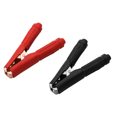 Krokodillid 2tk punane ja must 162mm isoleeritud 400A