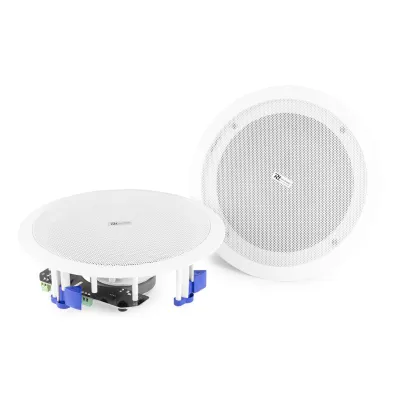 Valjuhääldi paar 8" aktiivne, BT 2x30W, Valged