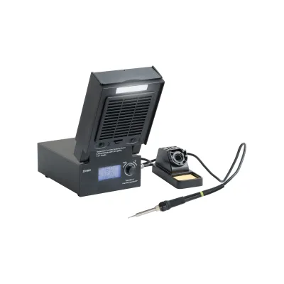 Jootejaam 60W LED valgusti ja aurude imuriga, kolb ZD-415T
