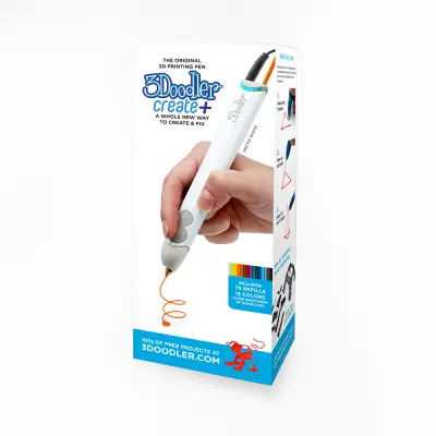 3D pliiats CreatePlus polaarvalge, 3Doodler