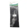 Heat shrinking tubing with glue SET 9*20cm 3.2...19mm Black