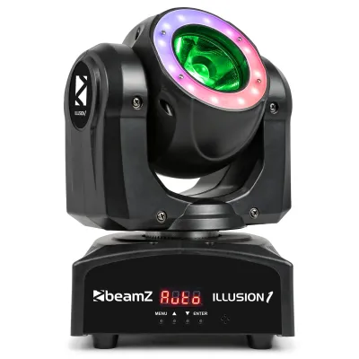 Spotlight illusion with moving head 60W RGBW LED