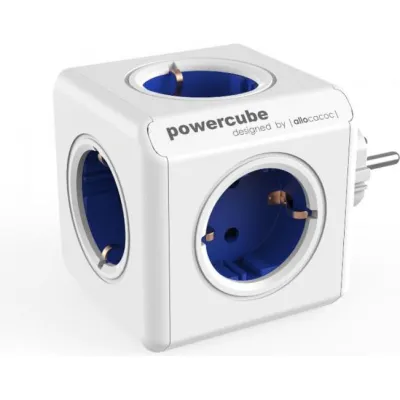 Vargapesa Powercube 5xSchuko sinine/valge