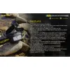 Pealamp 460lm Li-Ion akuga IP66 Must