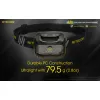 Pealamp 460lm Li-Ion akuga IP66 Must