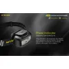 Pealamp 460lm Li-Ion akuga IP66 Must