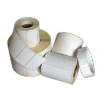 Thermoethicets 100x150mm, in a roll of 400pc Zebra