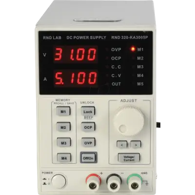Laboratory power supply, 30V, 5A Programmable, RND Lab