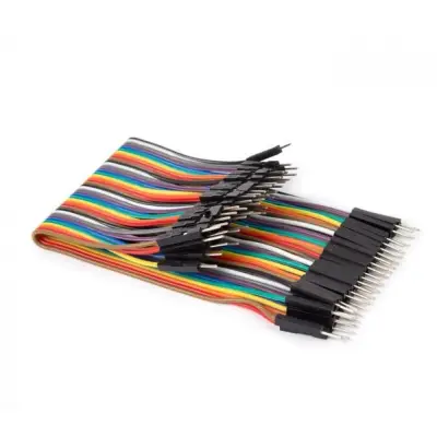 Jumper wires/cable for the breadboard 40pc plug/plug 15cm 2.54mm