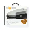 USB-C RJ45 gigabit adapter USB 3.2 gen 1,20cm, Grey