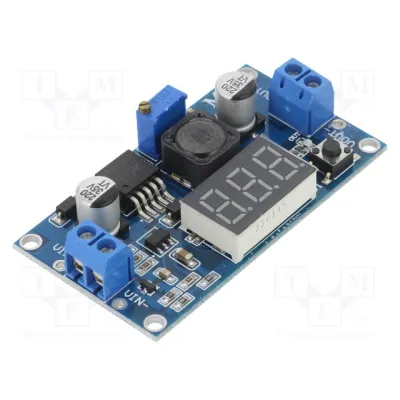 Toitemoodul DC/DC step-down 2.5..40V/1.25..35V 2A LED indikaatoriga