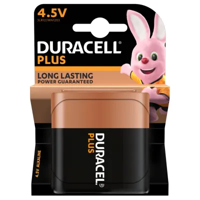 Patarei 4.5V 3LR12 Duracell alkaline lapik