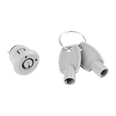 Electronic key switch lock ON-OFF SPST plastic