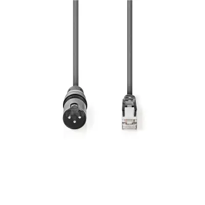 Üleminek kaabel Dmx/XLR 3 to Rj45  0.3m