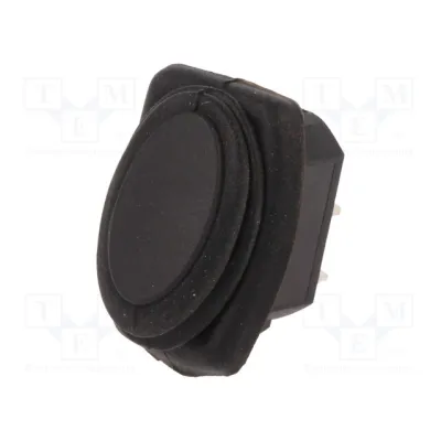 Klahvlüliti ON-OFF 10A/250VAC IP65 Must