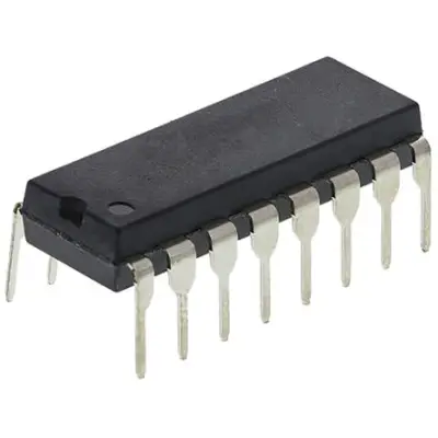 CD74HC40103E 25МГц, 2В - 6В, DIP-16