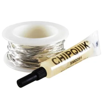 Desoldering solder 143C In97Ag3 0.8mm 3m flux SMD291 2ml