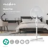 Jalaga ventilaator 45W 230V, 3 kiirust Valge