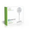 Jalaga ventilaator 45W 230V, 3 kiirust Valge