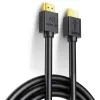 HDMI 2.1a kaabel 2m premium 8K UHD 48Gbps sertifkaat, Must