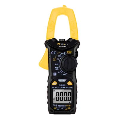 Digital Clamp Meters 600A 6000 ACA/DCA/ACV/DCV/R/C/f/NCV