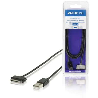 USB-A - Apple 30-pin 2.0, Ipod, Iphone kaabel 2m Apple must
