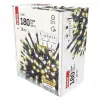 Jõuluvalgustus 18m 180-LED külm valge soe vilkuv 230VAC IP44