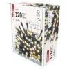 Jõuluvalgustus 12m 120-LED külm valge soe vilkuv 230VAC IP44