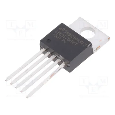 LM2575HVT-5.0/NOPB Toite regulaator PMIC DC/DC converter Uin:4-60V Uout 5V TO220-5
