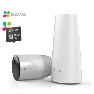 EZVIZ  BC1  Juhtmevaba kaamera 2MP, baasjaam,MÄLUKAART