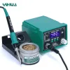 Soldering station iron 75W 200-480 °C holder with cleaning metal sponge