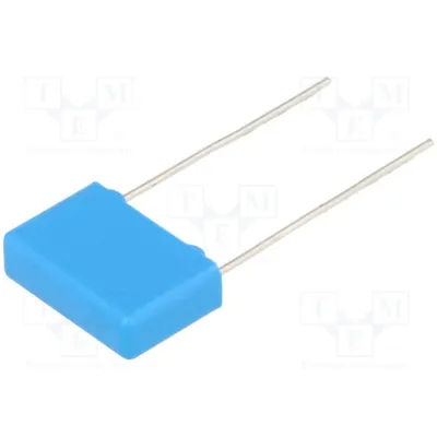 Kondensaator polüpropüleen 33nF 15mm ±5% 18x5.5x10mm 250VAC 400VDC
