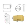 RGBW LED juhtimise komplekt ümarguse valge juhtpaneeliga dimmer 6A 12-24V MiBoxer RF 2.4Ghz