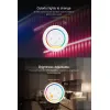 RGBW LED juhtimise komplekt ümarguse valge juhtpaneeliga dimmer 6A 12-24V MiBoxer RF 2.4Ghz