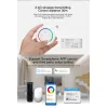RGBW LED juhtimise komplekt ümarguse valge juhtpaneeliga dimmer 6A 12-24V MiBoxer RF 2.4Ghz