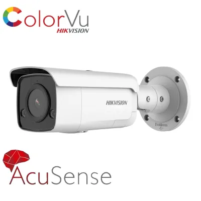 IP Torukaamera 8MP 2,8 mm,ColorVu/AcuSense, Hikvision