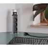 Retractable table socket 3 sockets with 2xUSB