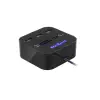 USB 2.0 hub 3 ports card reader SD SDHC MMC MS