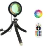 Valgusefekt "Päikeseloojang" RGB pult app 5V USB
