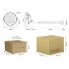 Прожектор для сада круглый 9W RGB-CCT 230VAC WiFi MiBoxer