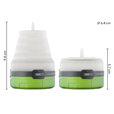 Latern 1W 6500K 90lm, RGB 2lm 3*AAA