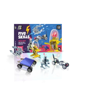 Конструктор "Five Skils Crazy Bots" 5 роботов