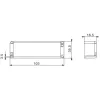 Toiteplokk 12VDC 1.66A 20W 103x36x17mm õhuke